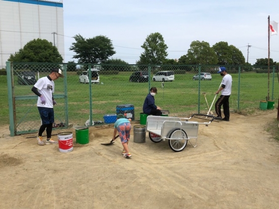 練習試合に向けて